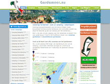 Tablet Screenshot of gardameer.nu